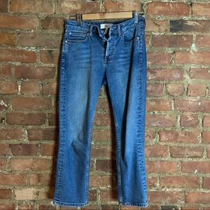 Mango Straight Cut Ankle Jeans